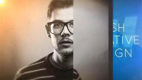  Minimal Simple Slide  After Effects stock
