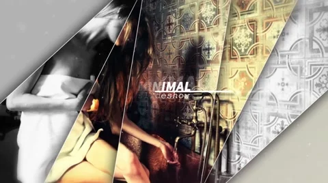 Minimal Slideshow Stock After Effects