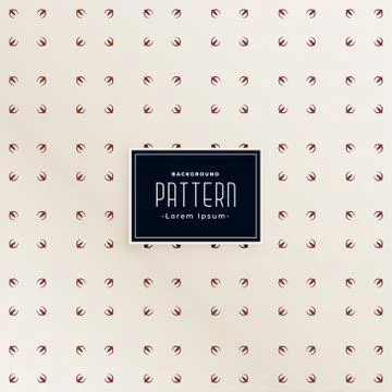 Minimal small cute pattern background Stock Illustration