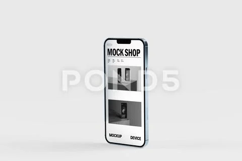 Minimal Smartphone Display Mockup PSD Template