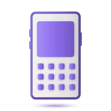 Minimal smartphone icon Stock Illustration