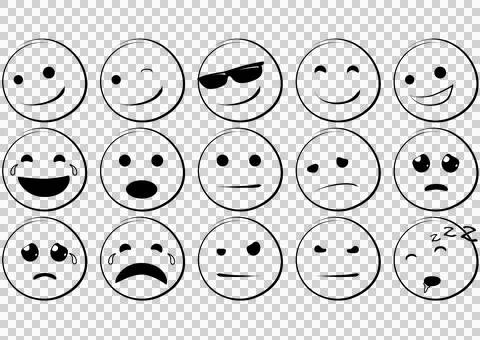 Minimal Smiley Stock Illustration