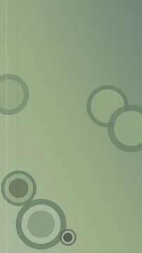Minimal soft green abstract background with overlapping circles and subtle .. 스톡 일러스트