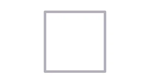 A minimal square design featuring a centered layout on a plain background. Stock Footage 334931006