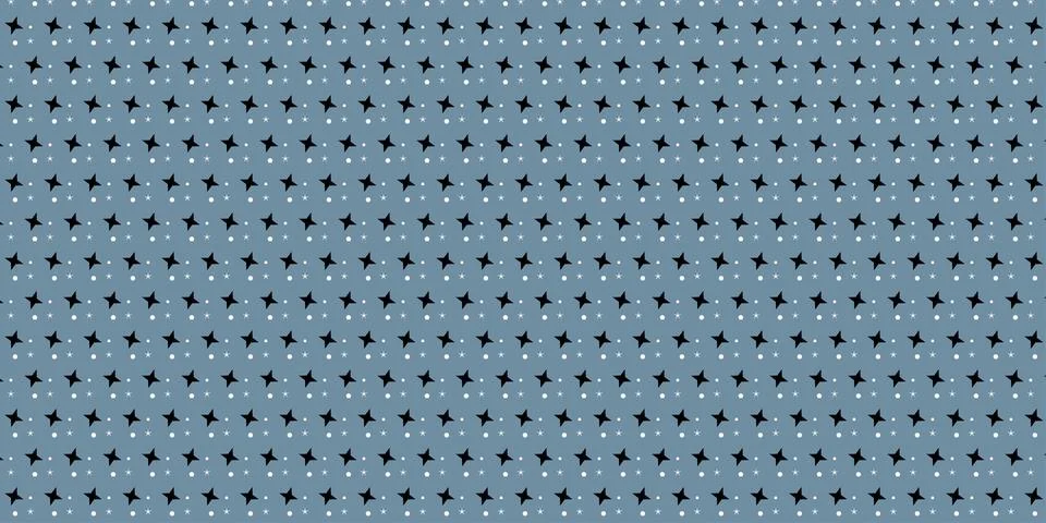Minimal Starry Background Design Stock Illustration