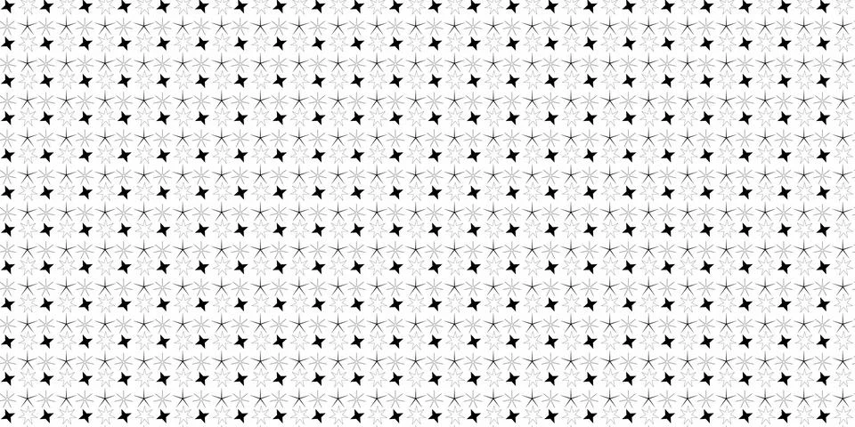 Minimal Starry Background Design Stock Illustration