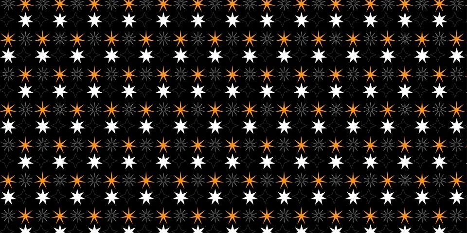 Minimal Starry Background Design Stock Illustration