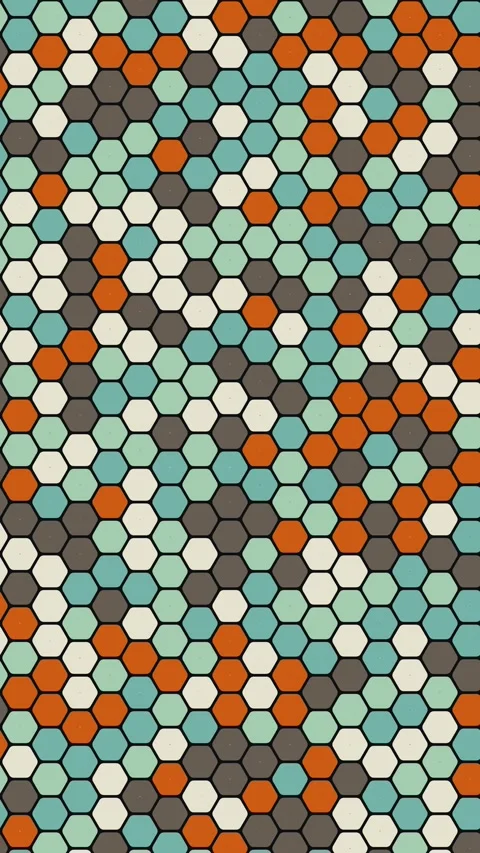 Minimal Structured Circle Animation Background Loop Stock Footage 333051162