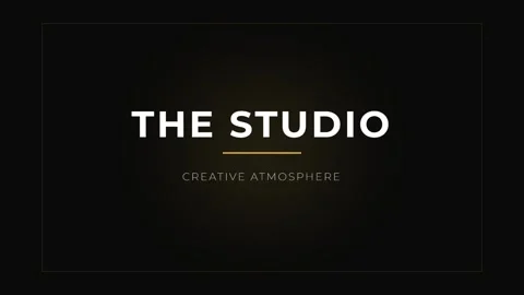Minimal Studio Intro: Elegant Logo Reveal and Brand Branding Opener Stock Footage 337502321