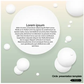 Minimal style infographic template Stock Illustration