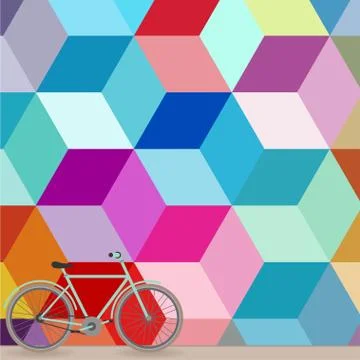 Minimal style vector Stock Illustration