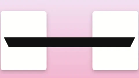 Minimal summer sale interface animation with sliding banner on pastel background Stock Footage 337227295