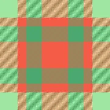 Minimal tartan seamless pattern, real plaid fabric background. Glamour text.. イラスト素材