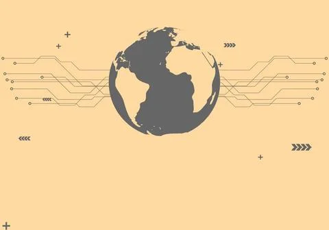 Minimal tech abstract background Minimal tech abstract background. Vector ... Stock Photos