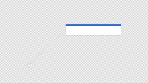 Minimal Tech Callout Pointer Loop Animation with Alpha Channel Stock Footage 332967793