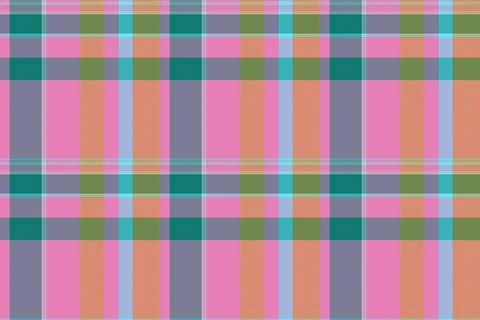 Minimal textile vector seamless, outside check fabric tartan. Printing back.. イラスト素材