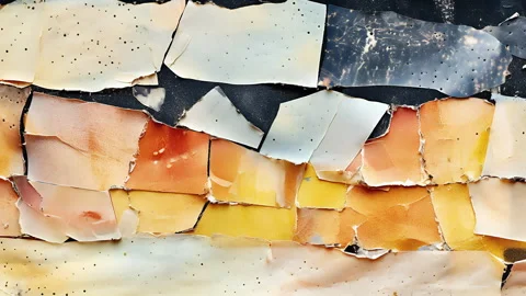 Minimal Textured Grunge Texture Layer Stock Footage 263028672