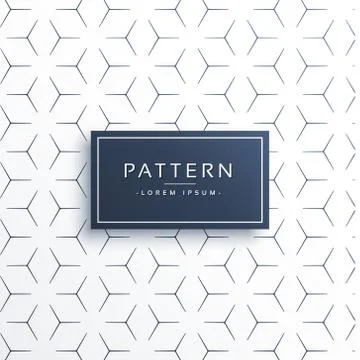 Minimal think line geometric pattern background Stock Illustration