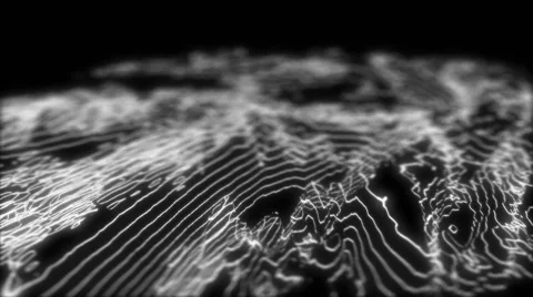 Minimal Topology Flyover 库存影片 43631981