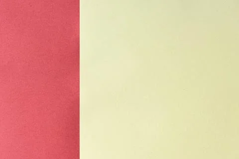 Minimal two-tone paper background with a narrow red. Stock Illustration