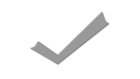 Minimal UI Checkmark Icon Animation for Mobile and Web Applications Stock Footage 337016468