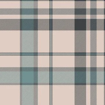 Minimal vector background textile, robe seamless tartan pattern. Large plai.. Stock Illustration