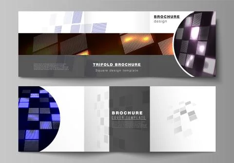The minimal vector of editable layout. Abstract hi-tech background in Stock Illustration