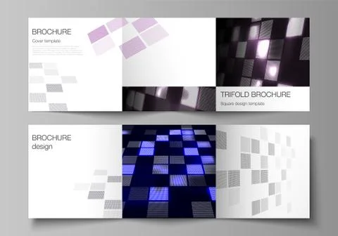 The minimal vector of editable layout. Abstract hi-tech background in Stock Illustration