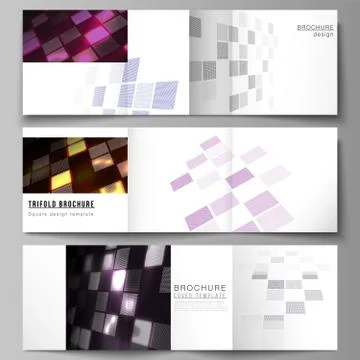 The minimal vector of editable layout. Abstract hi-tech background in perspec Stock Illustration