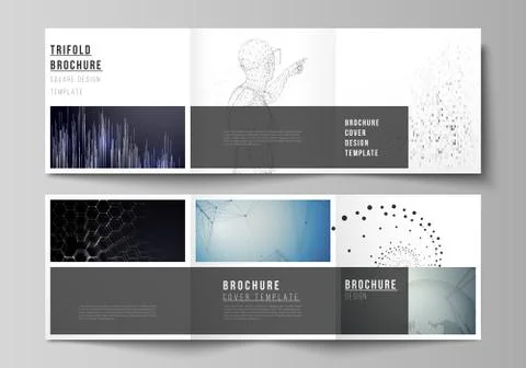 The minimal vector editable layout of square format covers design templates for 스톡 일러스트