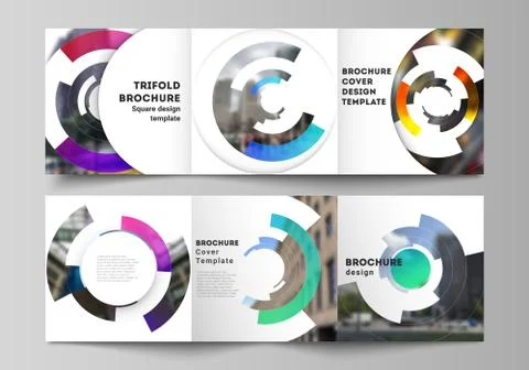 The minimal vector editable layout of square format covers design templates for Stock Illustration