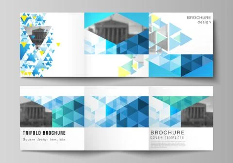 The minimal vector editable layout of square format covers design templates for Stock Illustration