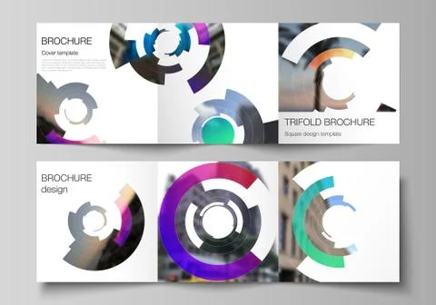 The minimal vector editable layout of square format covers design templates for Stock Illustration