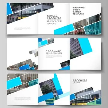 The minimal vector editable layout of square format covers design templates for Stock Illustration
