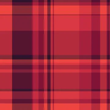 Minimal vector fabric textile, overlay background plaid texture. Full check.. Illustrazione stock