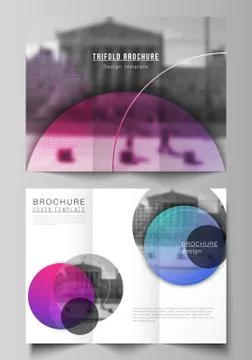 The minimal vector illustration of editable layouts. Modern creative covers Stock Illustration