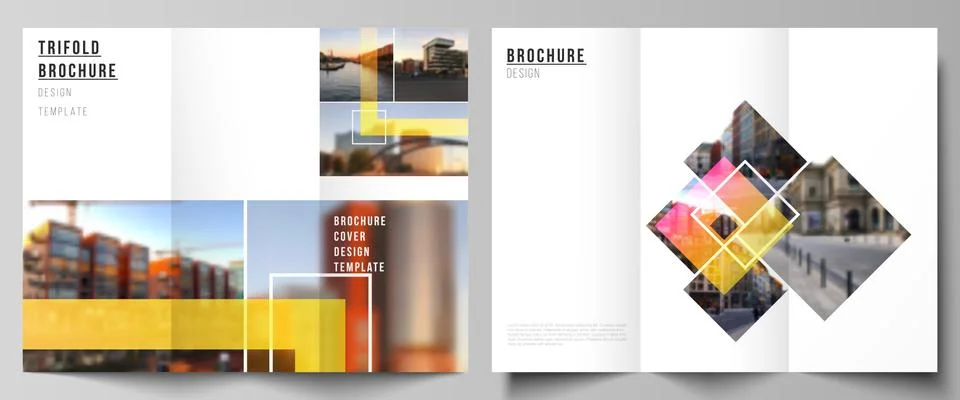 The minimal vector illustration of editable layouts. Modern creative covers Stock Illustration