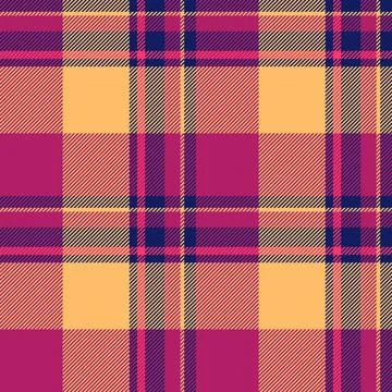Minimal vector plaid check, list seamless textile fabric. Micro background .. Stock Illustration