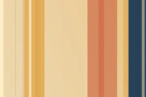 Minimal vertical striped background featuring beige, terracotta, and navy b.. Stock Illustration