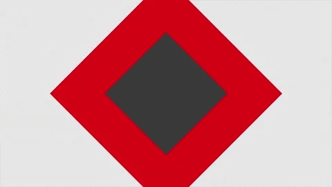 Minimal video transitions, elements colored red and black, Stock Footage 233285199