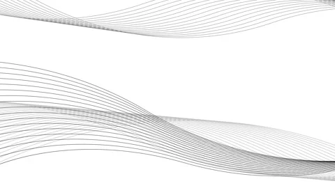 Minimal wave lines background animation, Abstract waves lines background cr.. 動画素材 329507088