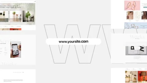 Minimal Web Promo After Effects素材