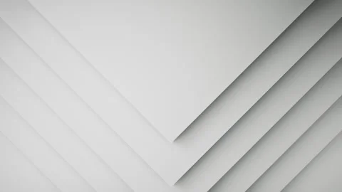 Minimal White Abstract Geometric Background Animation Stock Footage 312312538