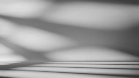 Minimal white and grey wall interior background with soft window shadows. Abs Stock Illustration