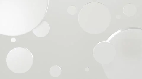 Minimal White background with Circle Shape. Stock Illustration