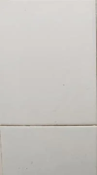 Minimal White Ceramic Tile Texture with Horizontal Grout Line Stock Photos