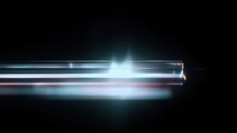 Minimal White Cyan Speed Light Streak Background Stock Footage 328294862
