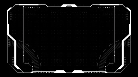 Minimal White Futuristic Frame Mockup Animation 4K Vídeos de archivo 341317775