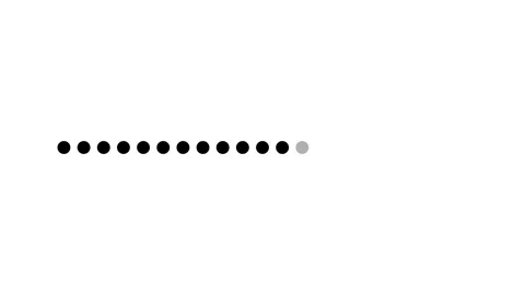 Minimal White Loading Background Animation Stock Footage 343661239