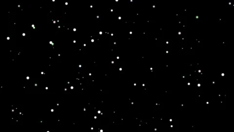 Minimal White Particles Falling Motion Background Stock Footage 328313593